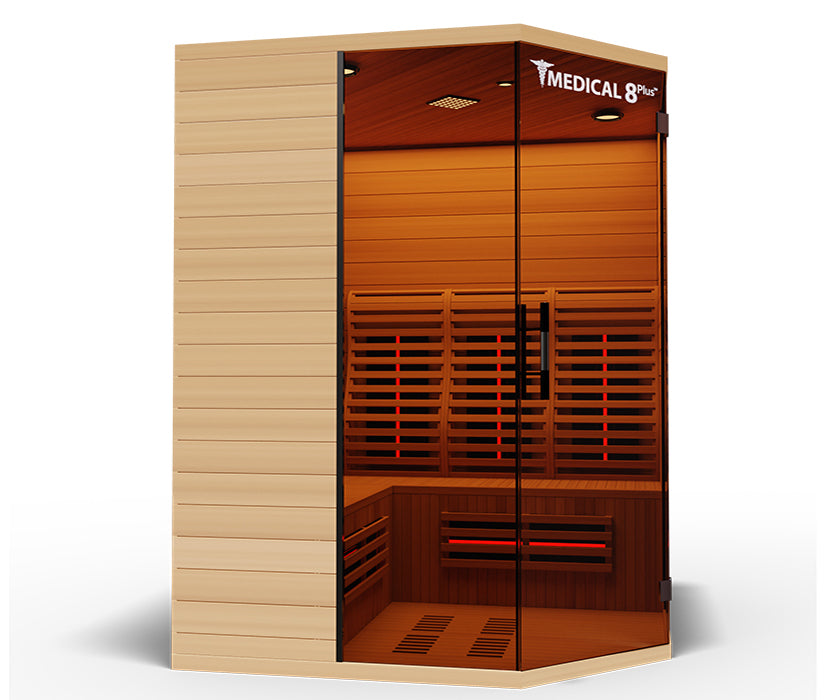 Medical 8 Plus V2 Ultra Full-Spectrum Sauna - Pro Plunge
