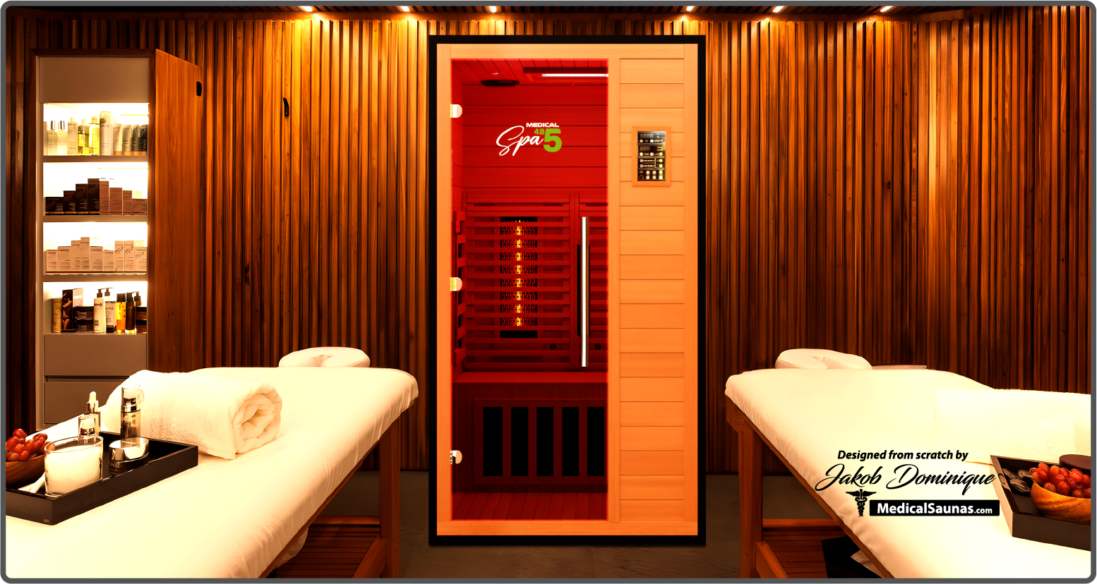 Medical Commercial 485 Infrared Sauna - Pro Plunge