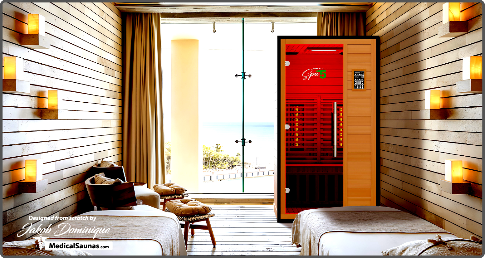 Medical Commercial 485 Infrared Sauna - Pro Plunge