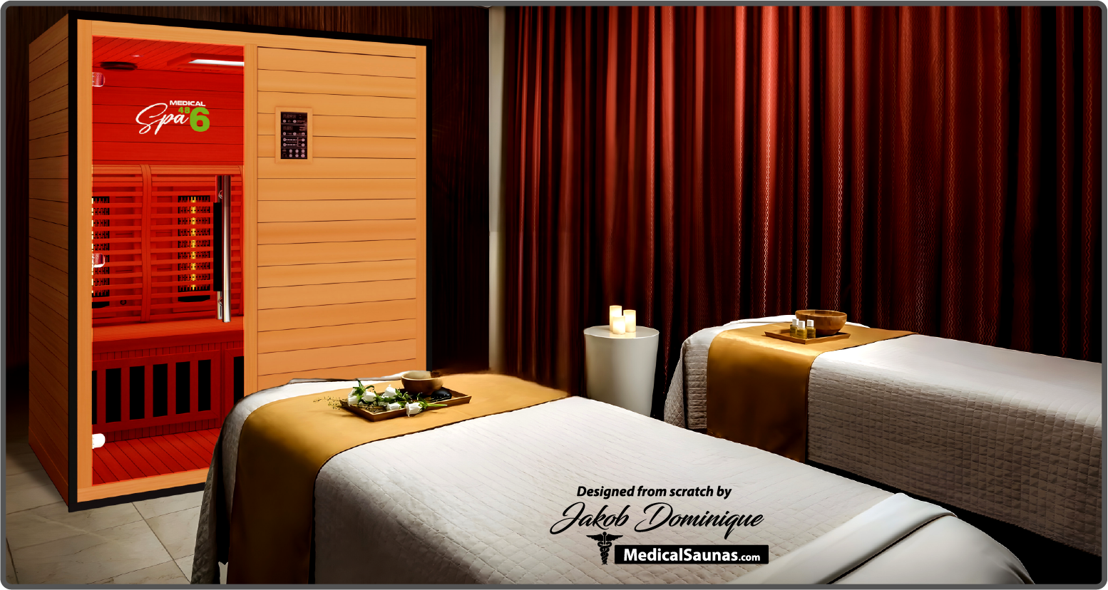 Medical Commercial 486 Infrared Sauna - Pro Plunge