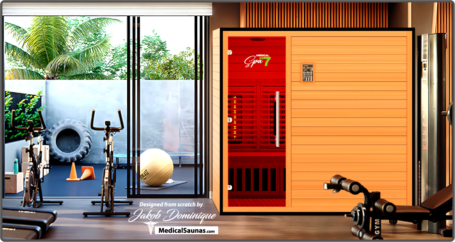 Medical Commercial 487 Infrared Sauna - Pro Plunge