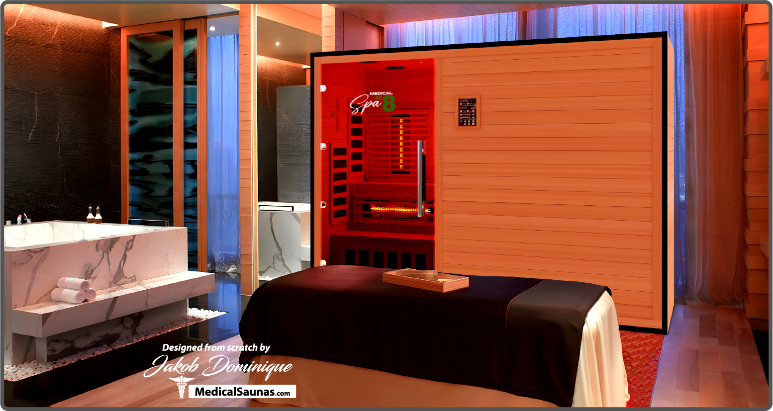 Medical Commercial 488 Infrared Sauna - Pro Plunge