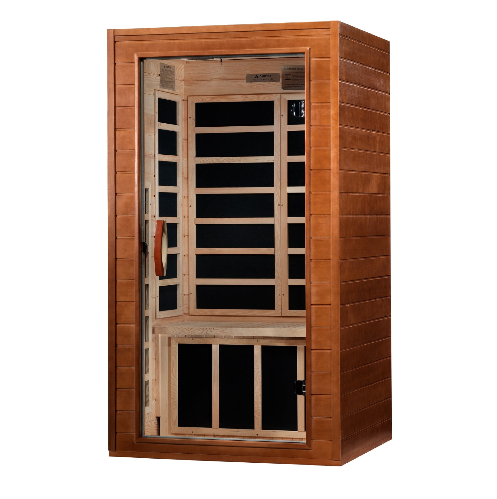 Dynamic Avila 1-2-person Low EMF FAR Infrared Sauna - Pro Plunge
