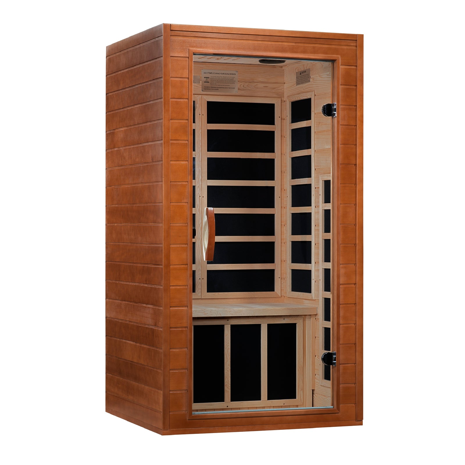 Dynamic Avila 1-2-person Low EMF FAR Infrared Sauna - Pro Plunge