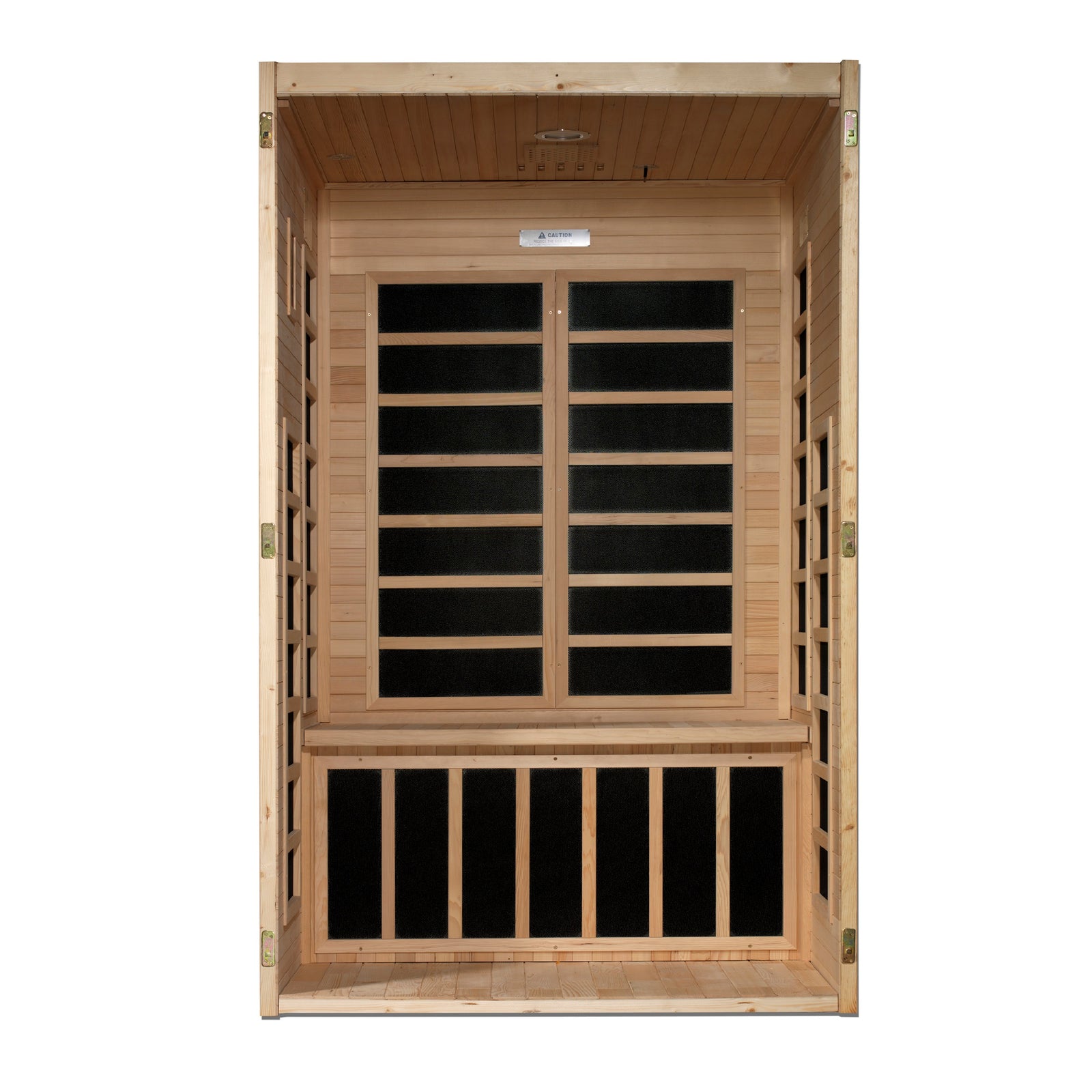 Dynamic Santiago 2-person Low EMF FAR Infrared Sauna - Pro Plunge