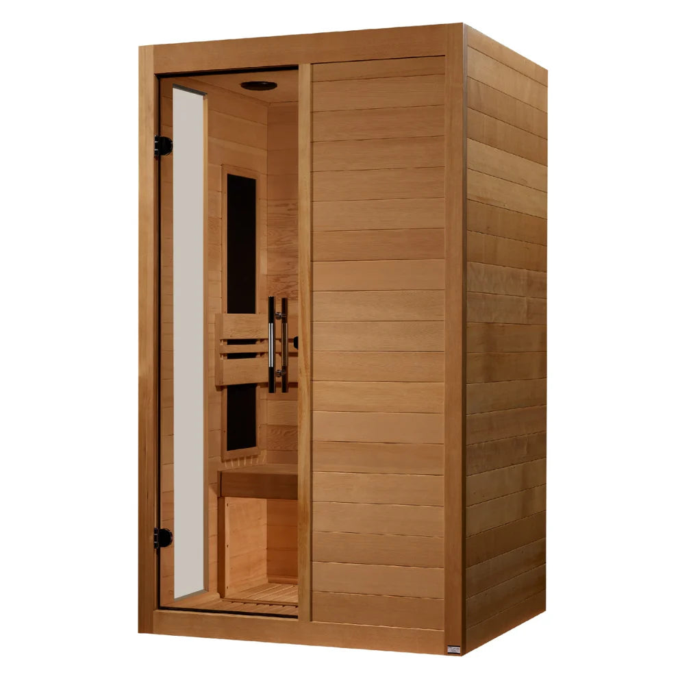 Dynamic Lucca Elite 2-person Ultra Low EMF (Between 3-5MG) FAR Infrared Sauna - Pro Plunge