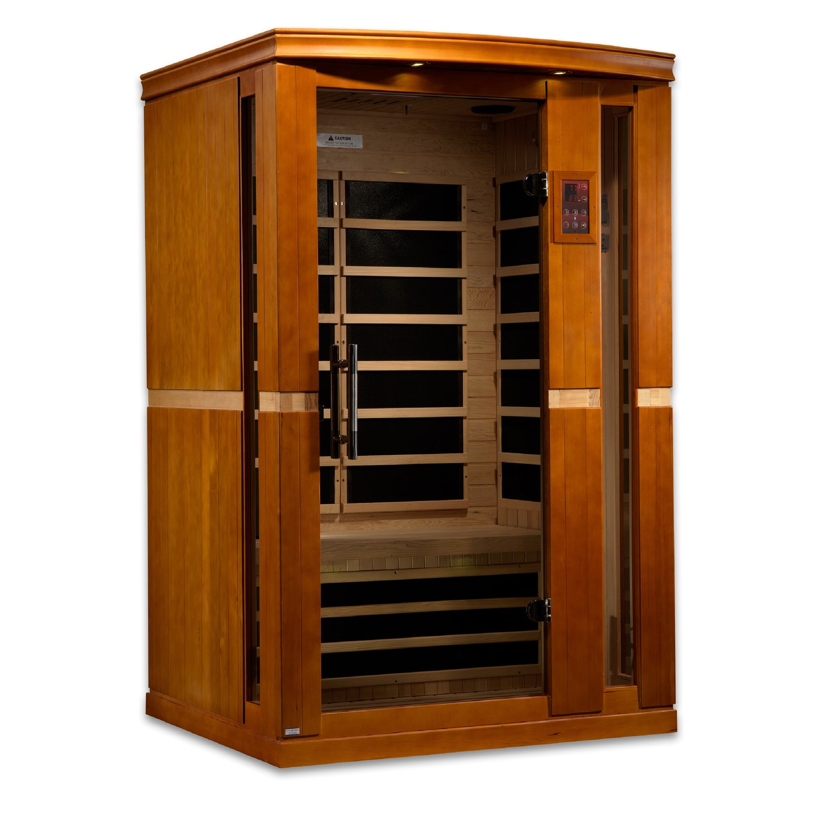 Dynamic Vittoria 2-person Low EMF FAR Infrared Sauna - Pro Plunge