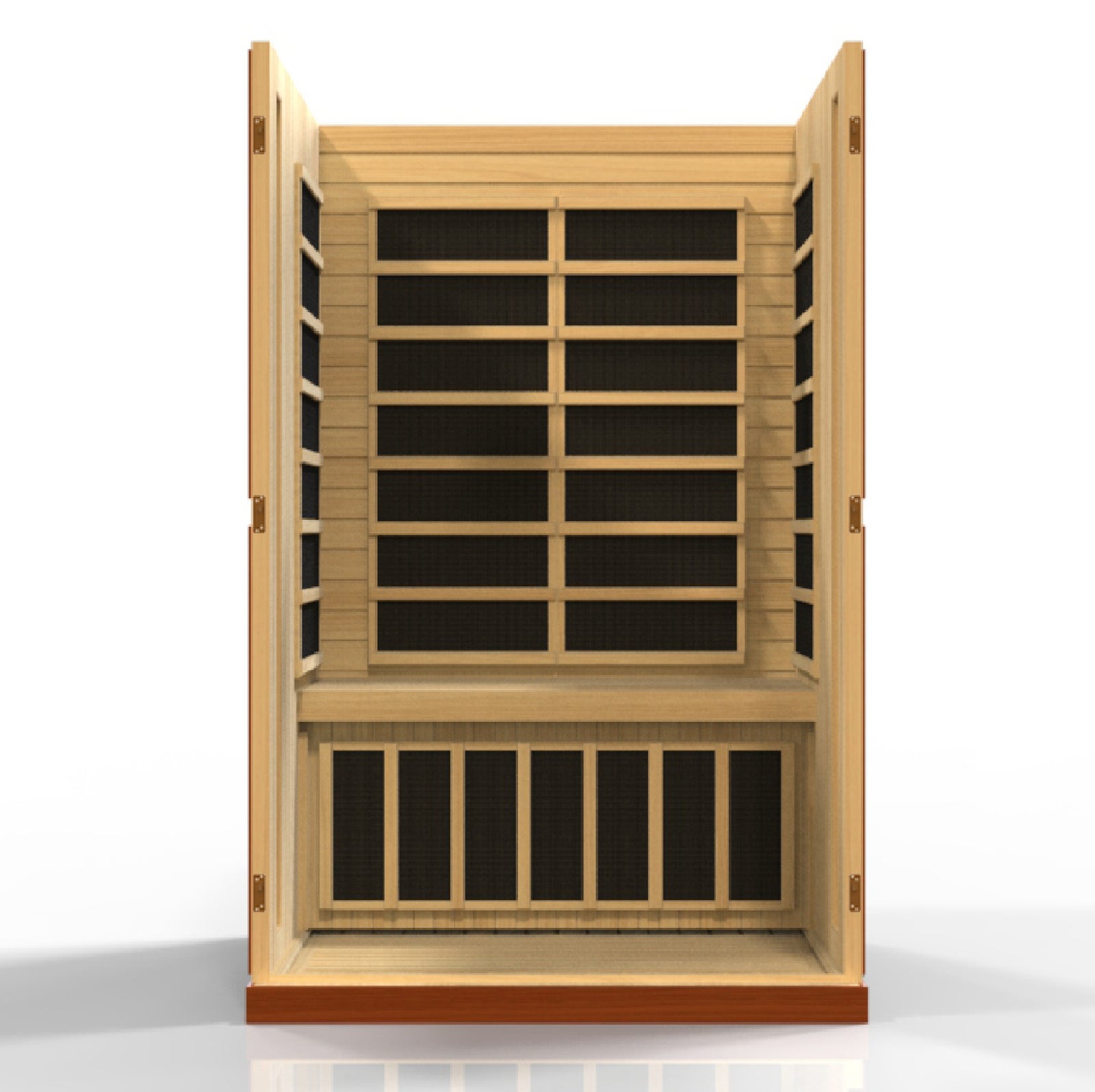 Dynamic Vittoria 2-person Low EMF FAR Infrared Sauna - Pro Plunge