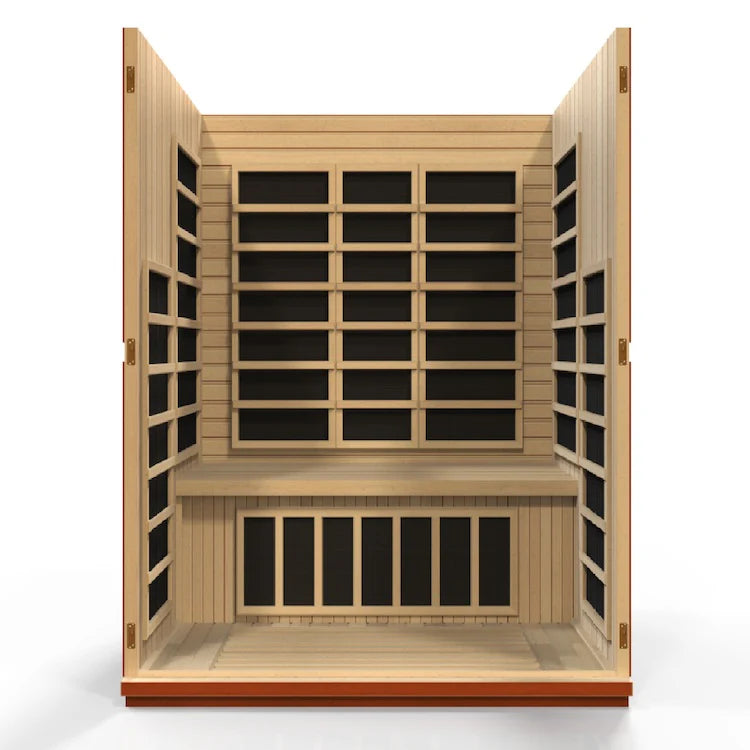 Dynamic Bellagio 3-person Ultra Low EMF FAR Infrared Sauna
