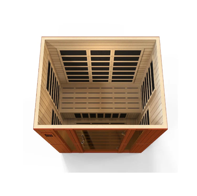 Dynamic Bellagio 3-person Ultra Low EMF FAR Infrared Sauna