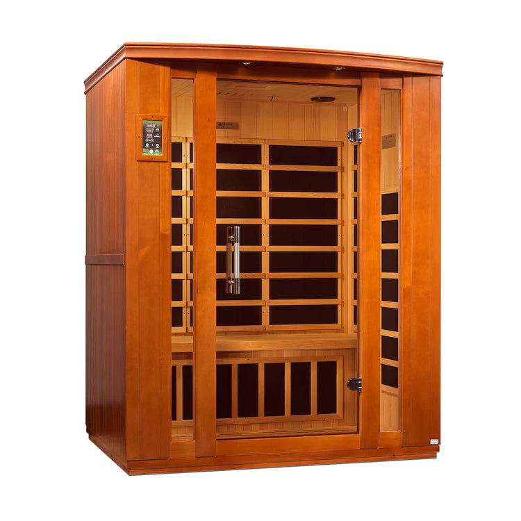 Dynamic Bellagio 3-person Ultra Low EMF FAR Infrared Sauna
