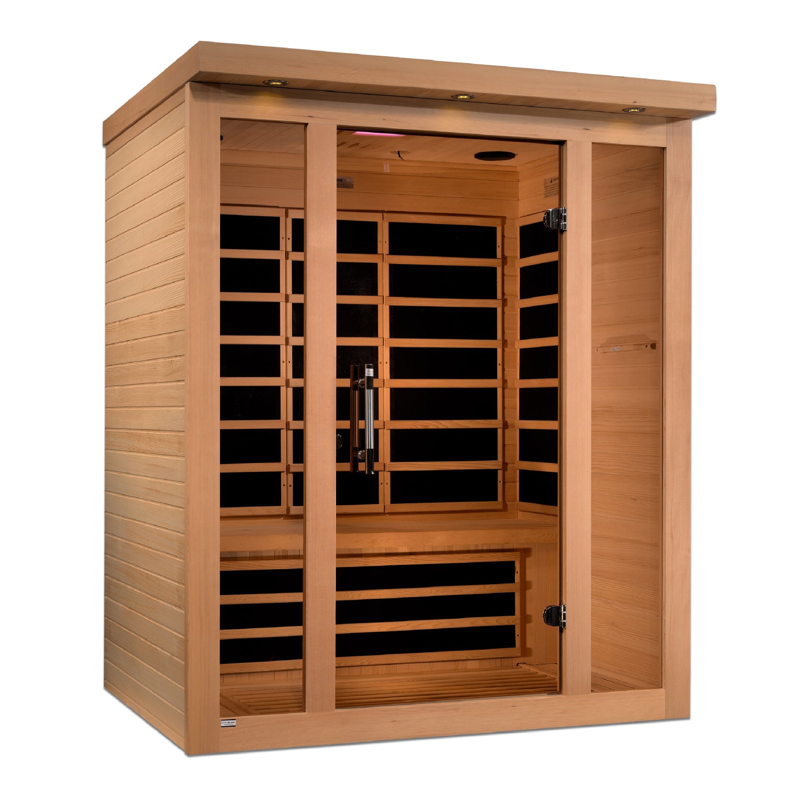 Dynamic Vila 3-person Ultra Low EMF FAR Infrared Sauna - Pro Plunge