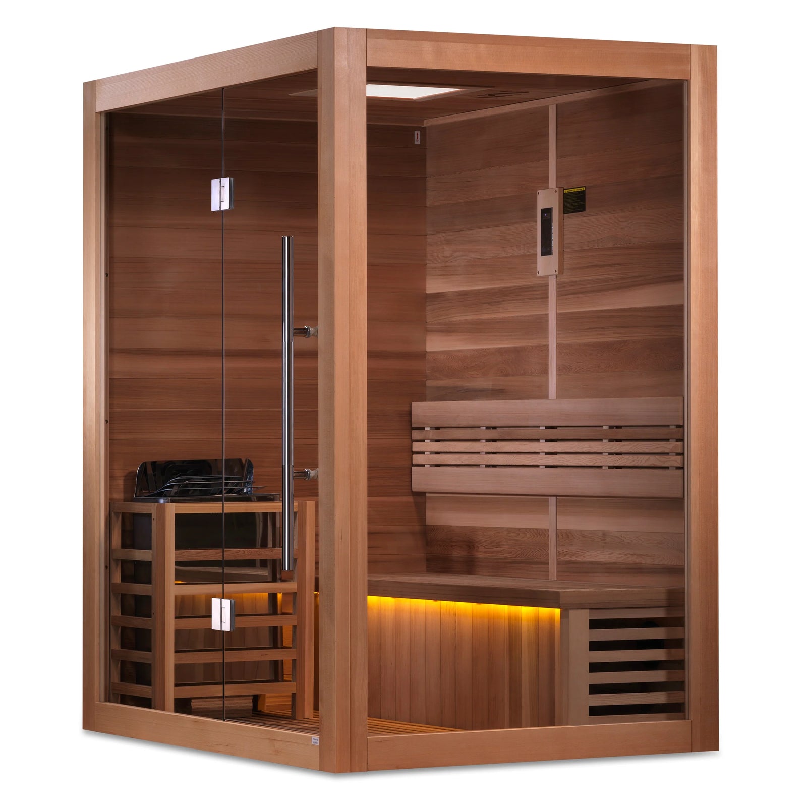 Golden Designs "Hanko Edition" 2 Person Indoor Traditional Sauna - Pro Plunge