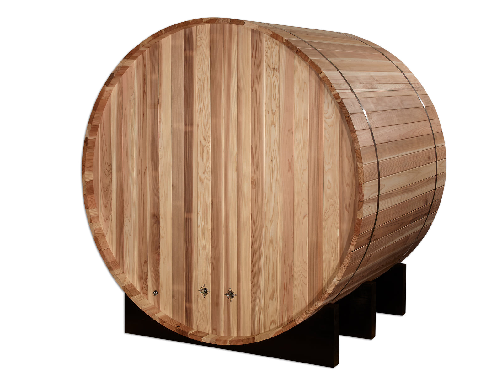 Golden Designs "St. Moritz" 2 Person Barrel Traditional Sauna - Pro Plunge