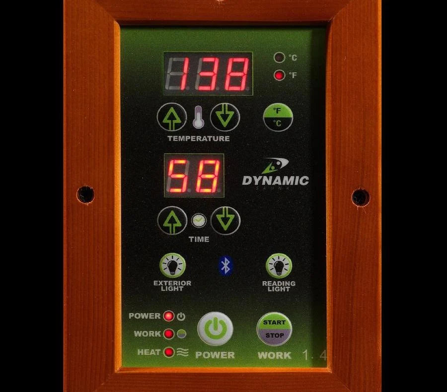 Dynamic Versailles Elite 2-person Ultra Low EMF FAR Infrared Sauna