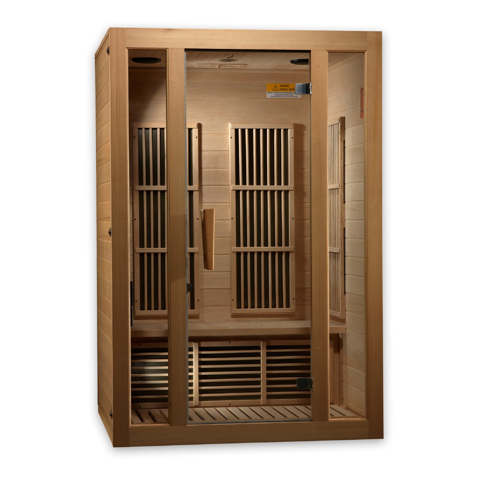 Maxxus Seattle 2-Person Near Zero EMF FAR Infrared Sauna - Pro Plunge