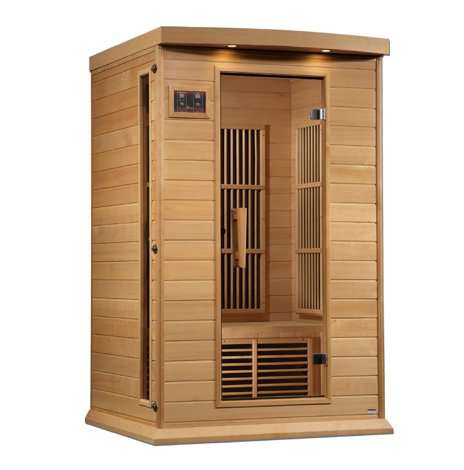 Maxxus 2-Person Near Zero EMF FAR Infrared Sauna - Pro Plunge