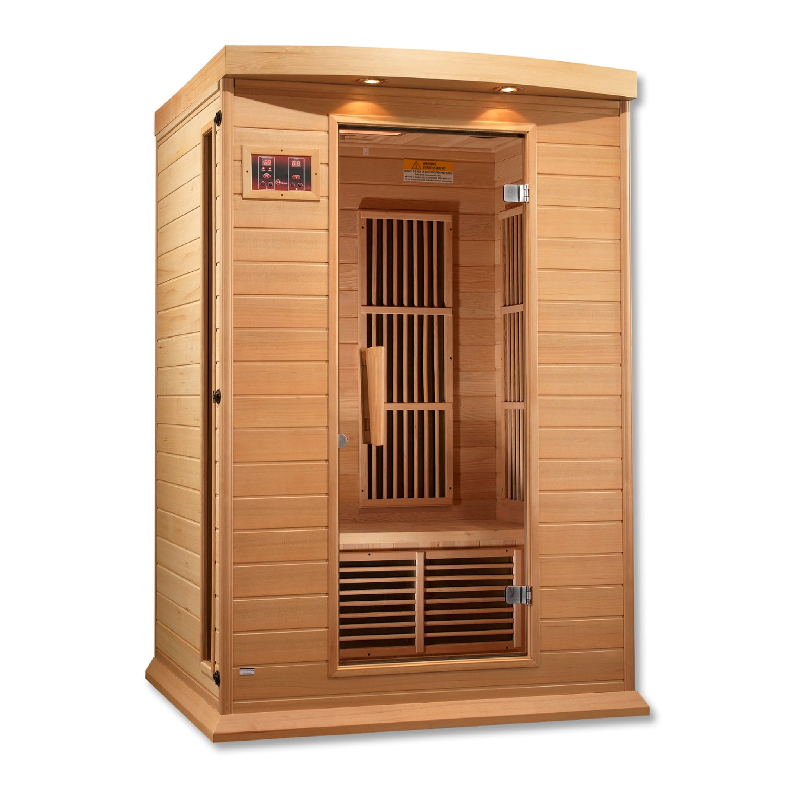 Maxxus 2-Person Low EMF FAR Infrared Sauna - Pro Plunge