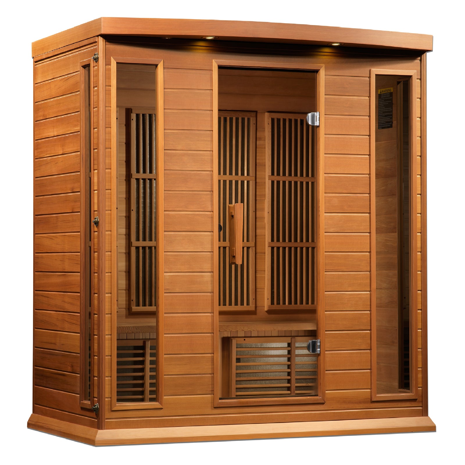 Maxxus 4-Person Low EMF FAR Infrared Sauna - Pro Plunge