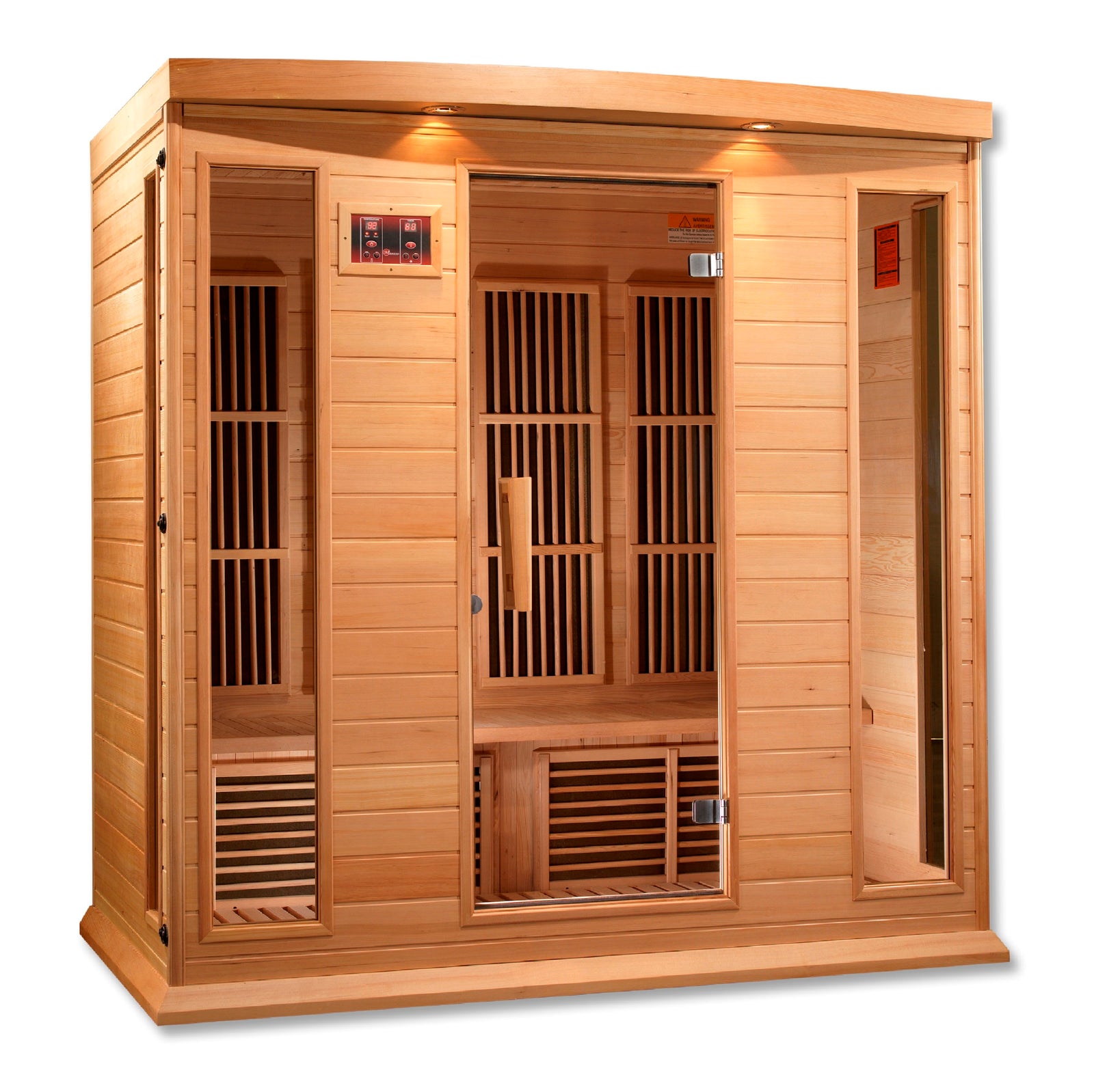 Maxxus 4-Person Low EMF FAR Infrared Sauna - Pro Plunge