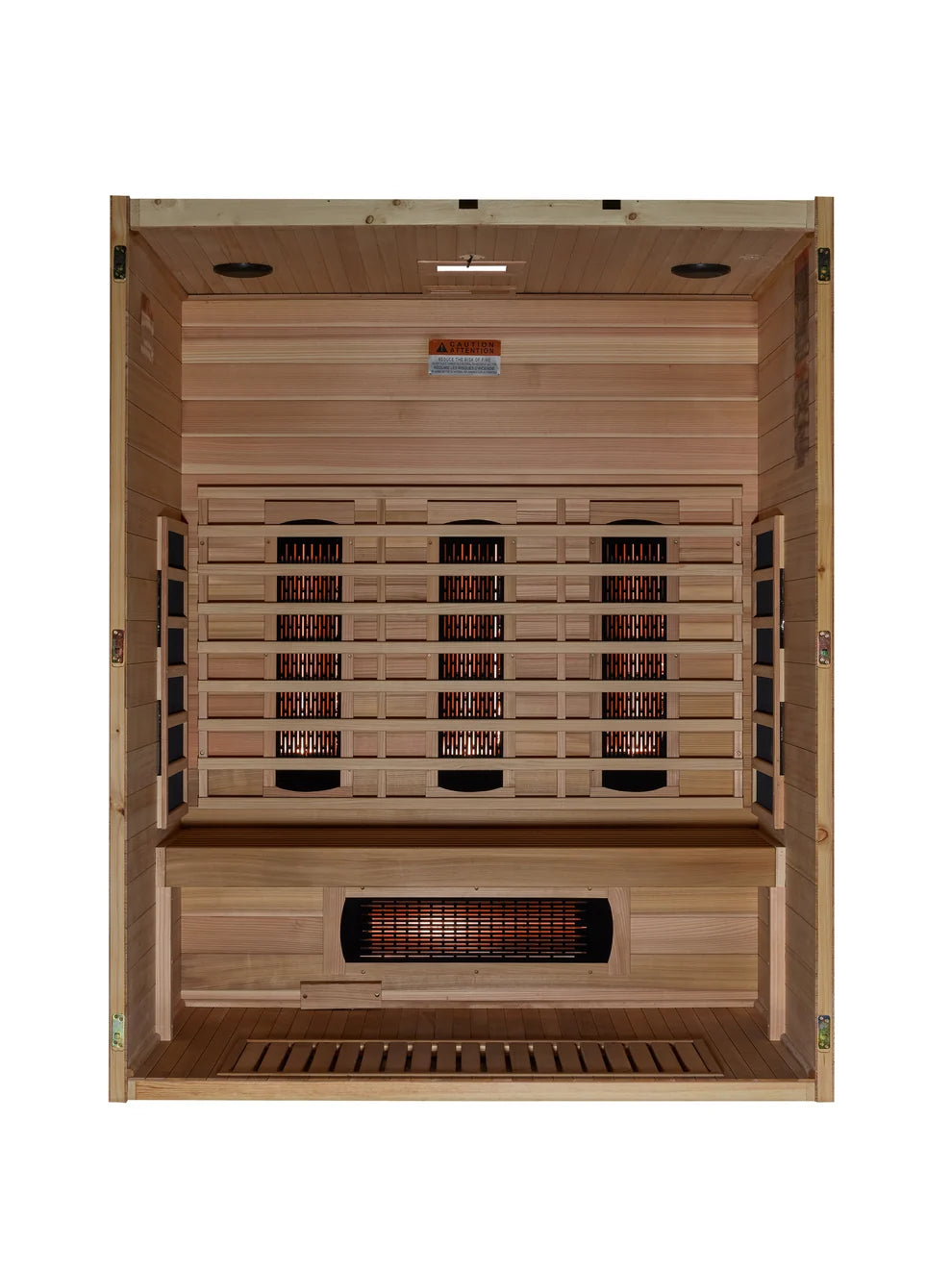 Maxxus S-Line Yoga 3-Person Full Spectrum Near Zero EMF FAR Infrared Sauna