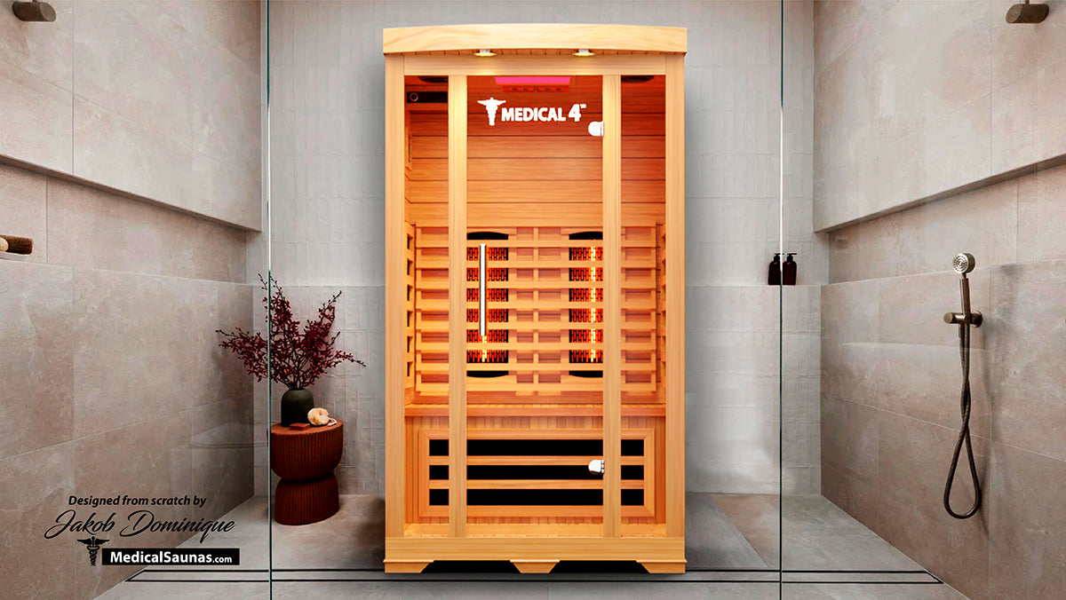 Medical 4 Infrared Sauna - Pro Plunge