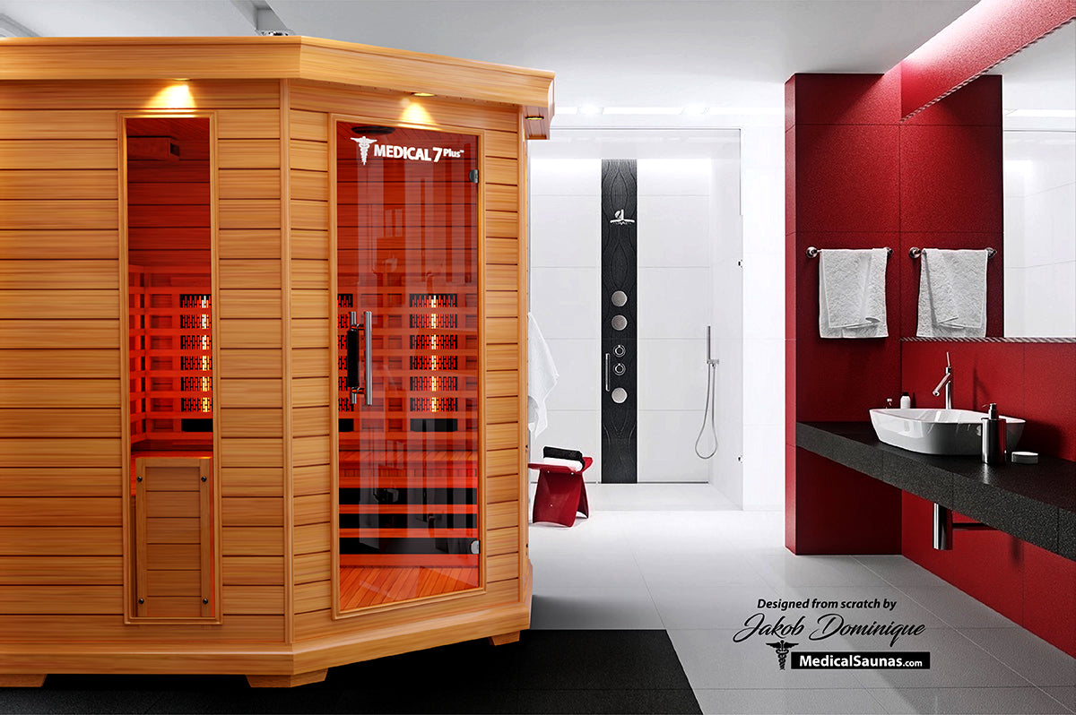Medical 7 Plus Infrared Sauna - Pro Plunge