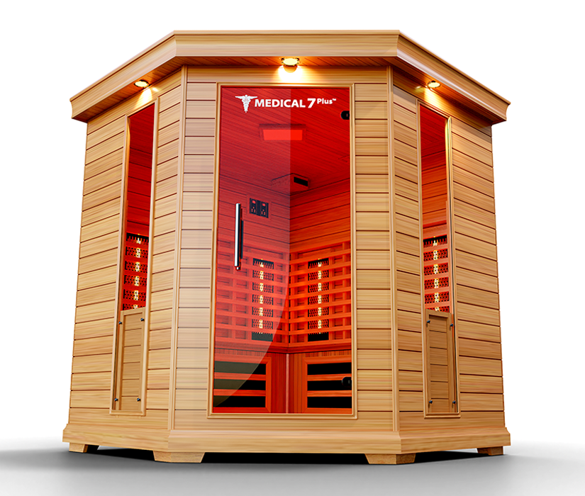 Medical 7 Plus Infrared Sauna - Pro Plunge