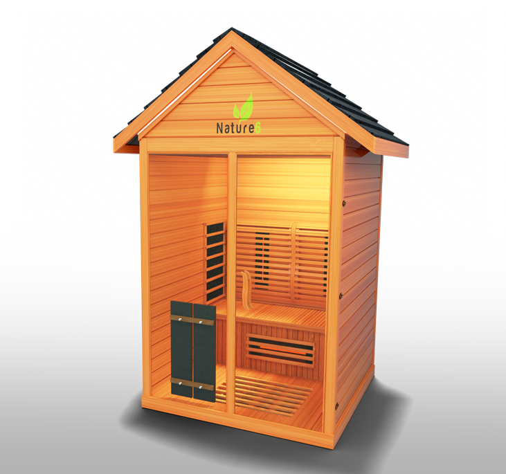 Medical Nature 6 Outdoor Infrared Sauna - Pro Plunge