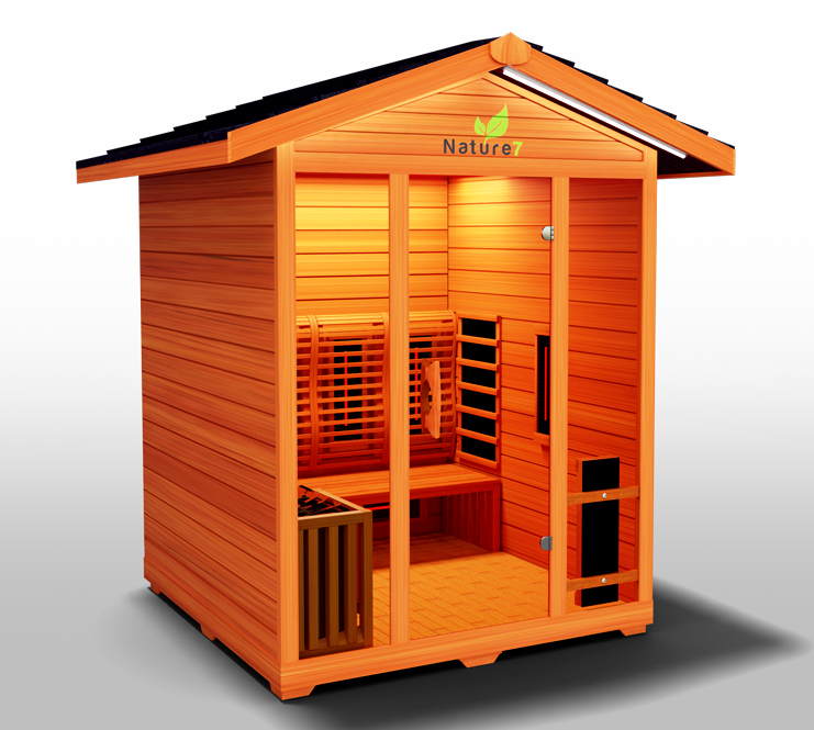 Medical Nature 7 Outdoor Infrared Sauna - Pro Plunge