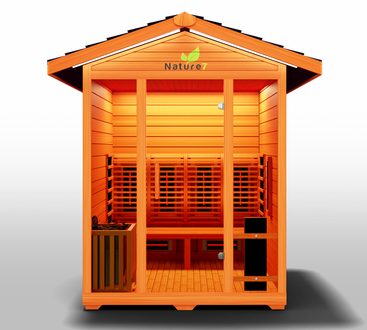 Medical Nature 7 Outdoor Infrared Sauna - Pro Plunge
