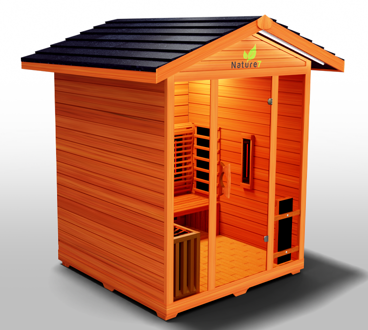 Medical Nature 7 Outdoor Infrared Sauna - Pro Plunge