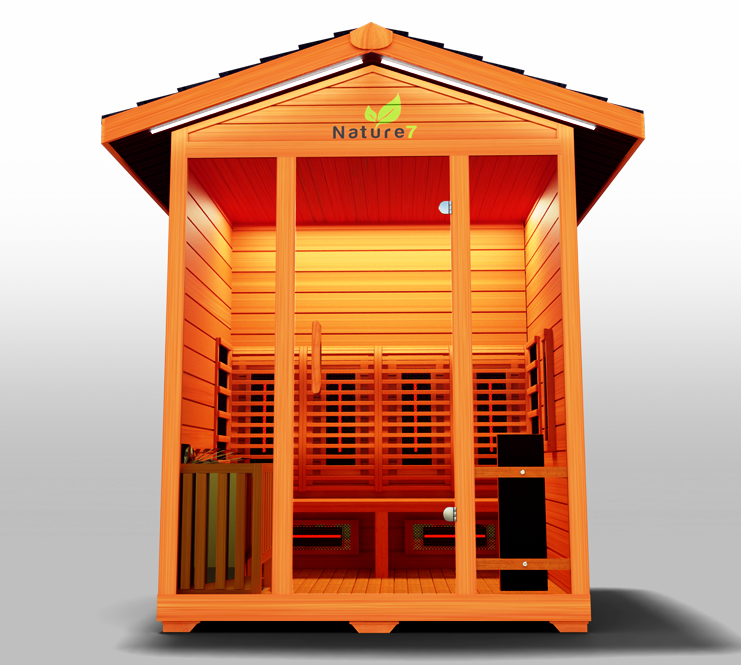 Medical Nature 7 Outdoor Infrared Sauna - Pro Plunge