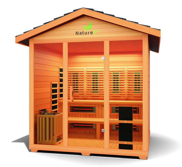 Medical Nature 9 Pus Outdoor Infrared Sauna - Pro Plunge