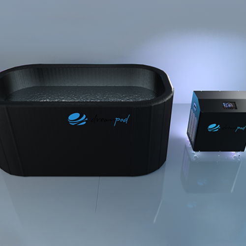 Dreampod Ice Bath FLEX with Chiller - Pro Plunge
