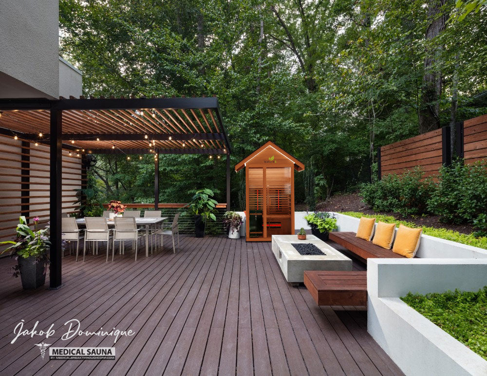 Medical Nature 5 Outdoor Infrared Sauna - Pro Plunge