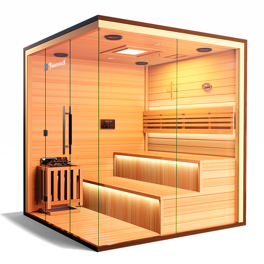Medical 9 Plus Traditional Sauna - Pro Plunge