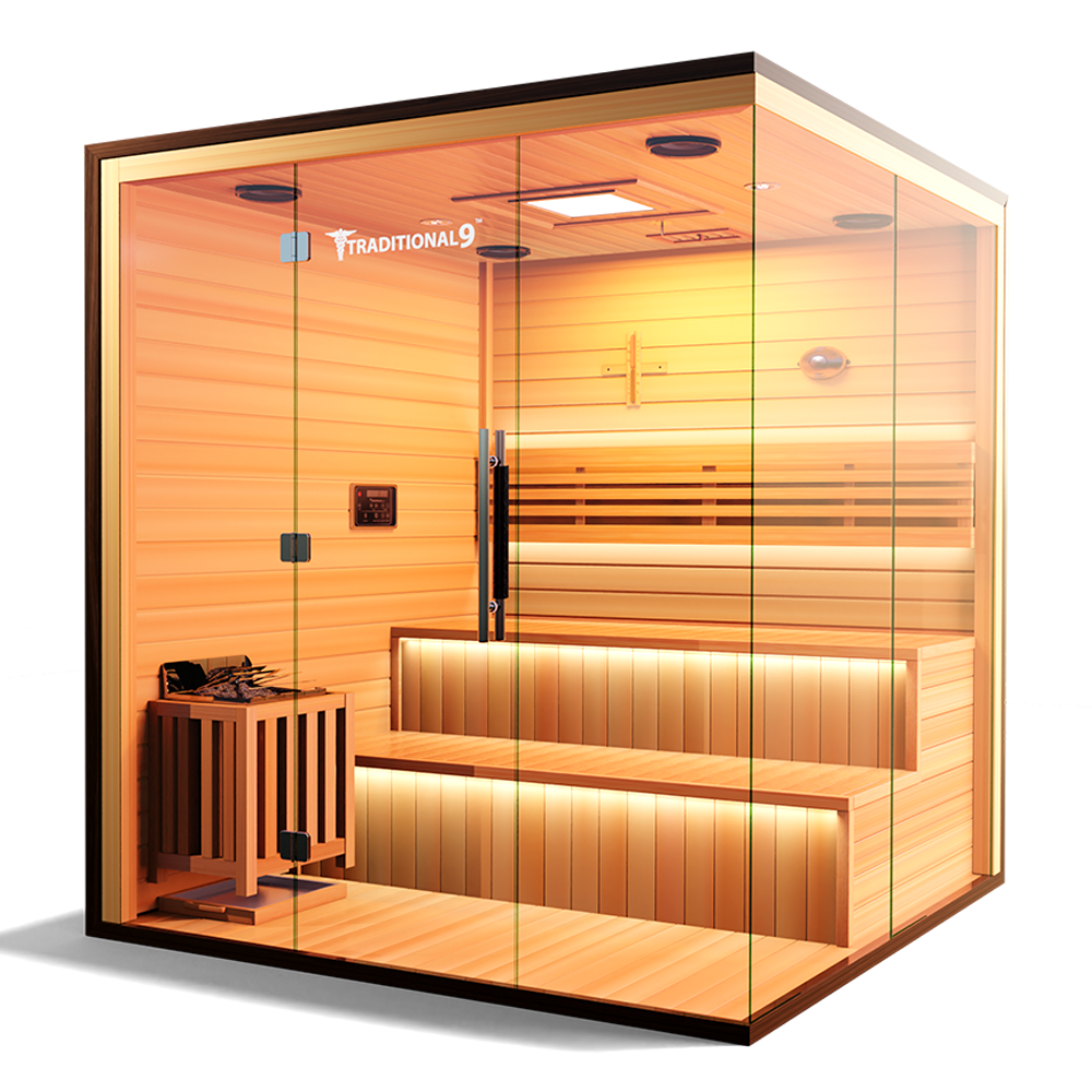 Medical 9 Plus Traditional Sauna - Pro Plunge