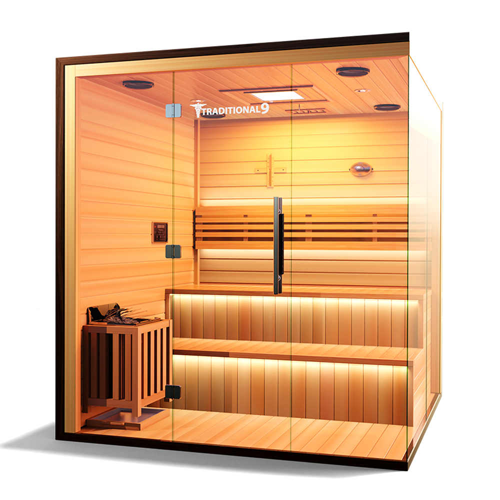 Medical 9 Plus Traditional Sauna - Pro Plunge