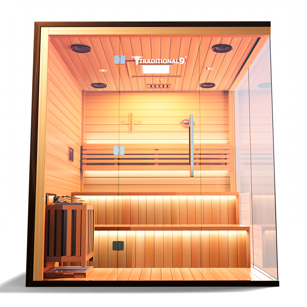 Medical 9 Plus Traditional Sauna - Pro Plunge