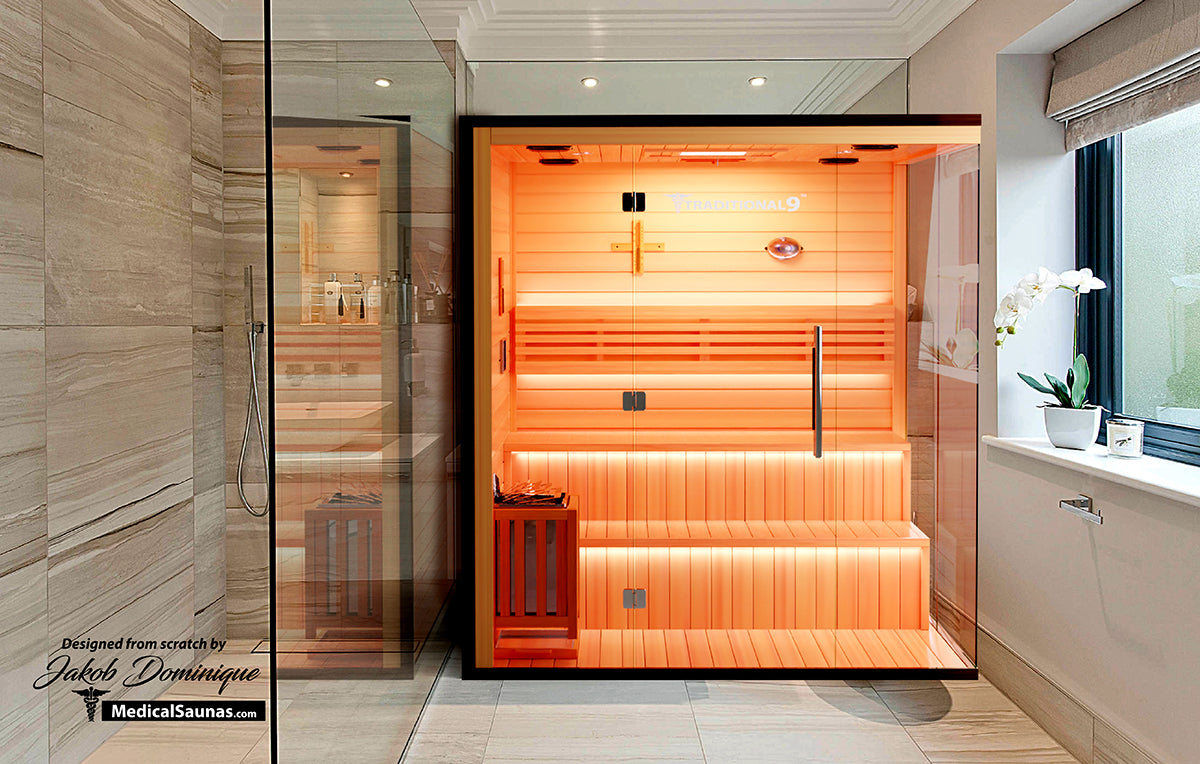 Medical 9 Plus Traditional Sauna - Pro Plunge