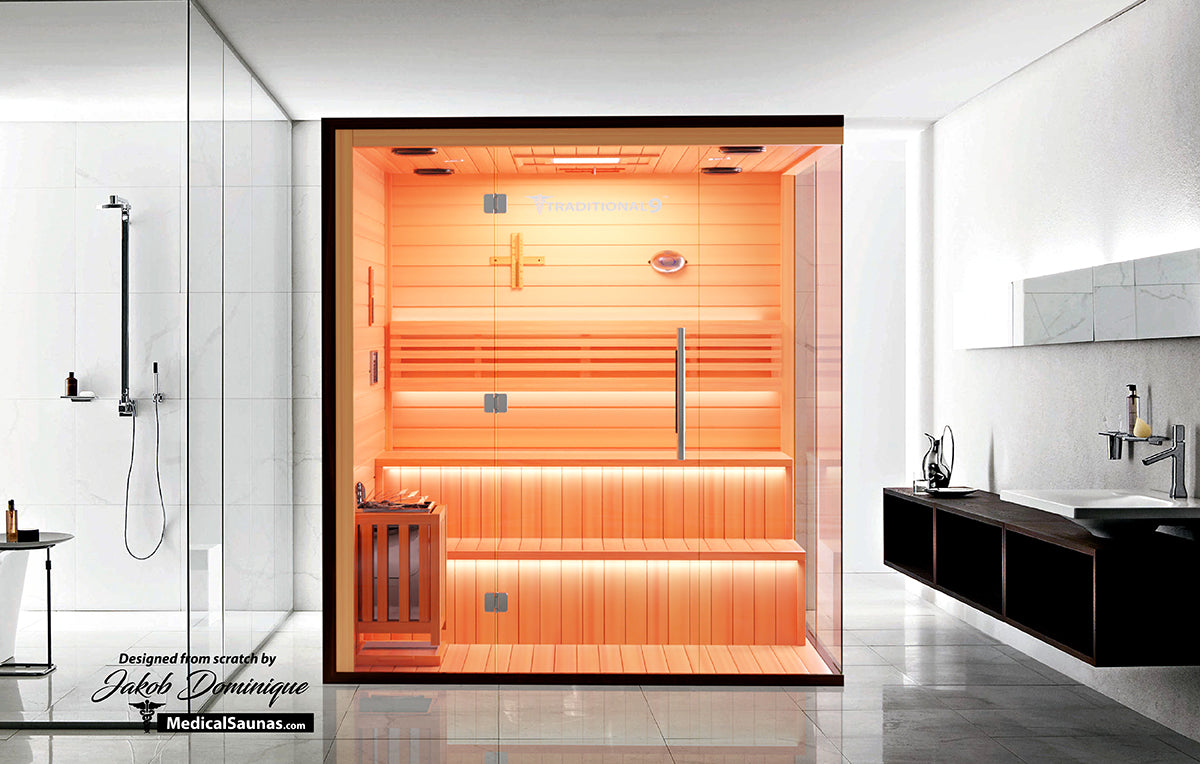Medical 9 Plus Traditional Sauna - Pro Plunge