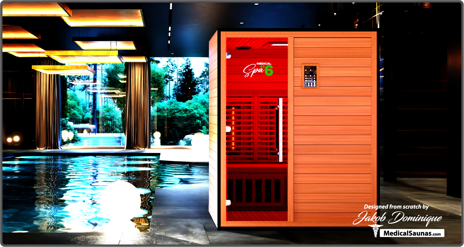 Medical Commercial 486 Infrared Sauna - Pro Plunge