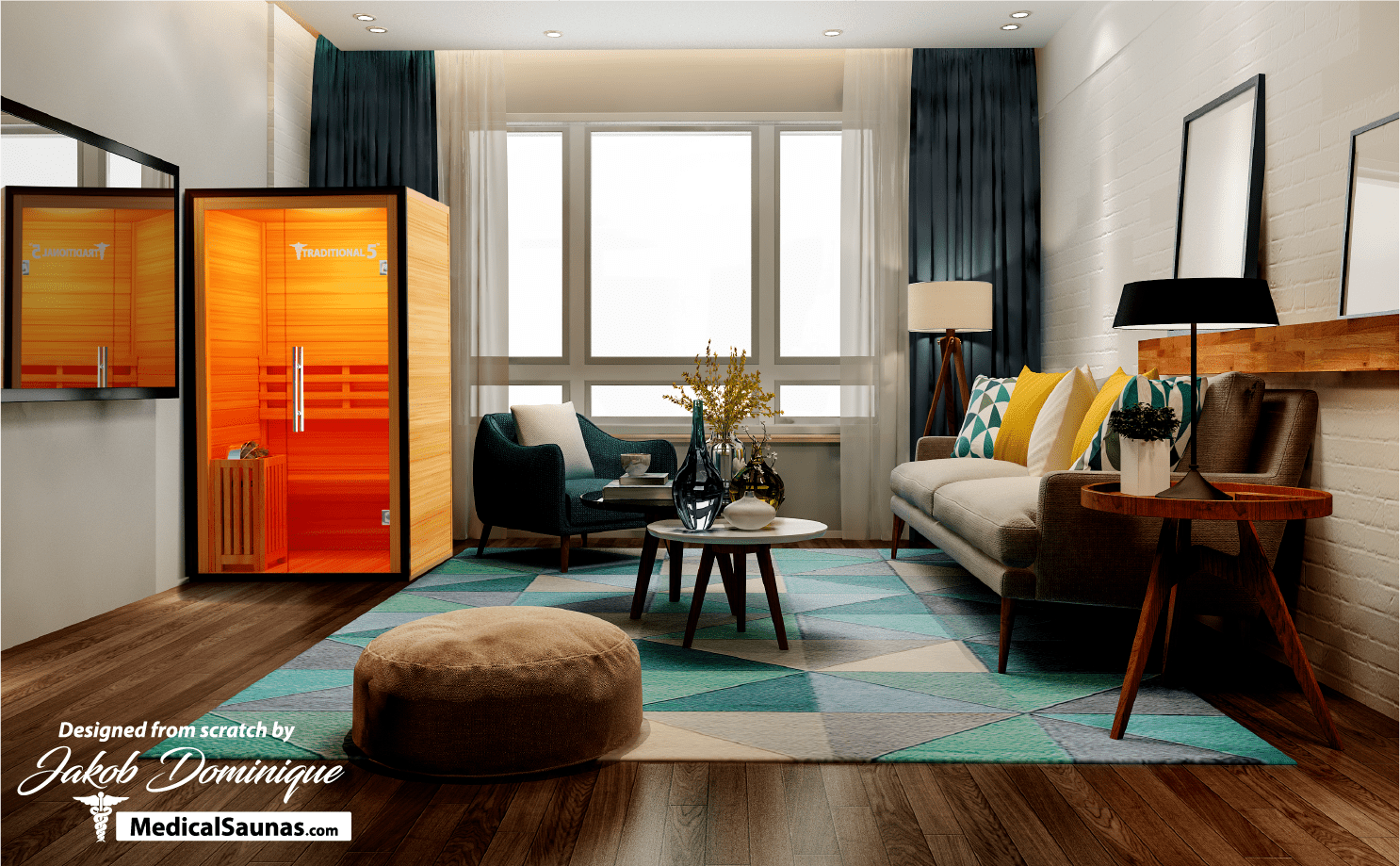 Medical 5 Traditional Sauna - Pro Plunge