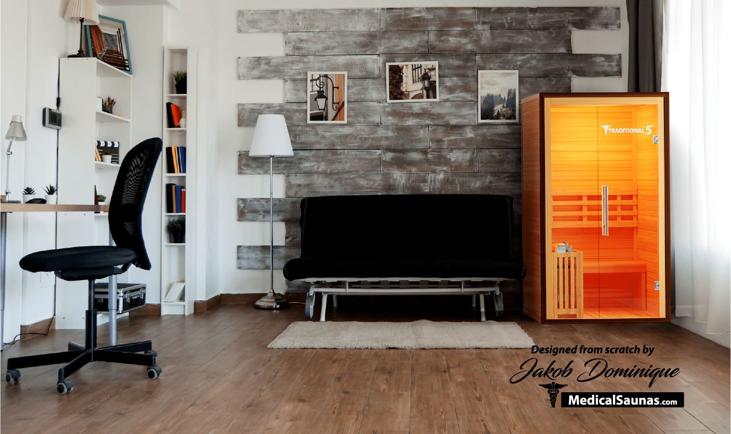 Medical 5 Traditional Sauna - Pro Plunge