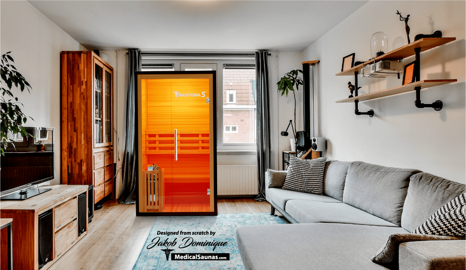 Medical 5 Traditional Sauna - Pro Plunge