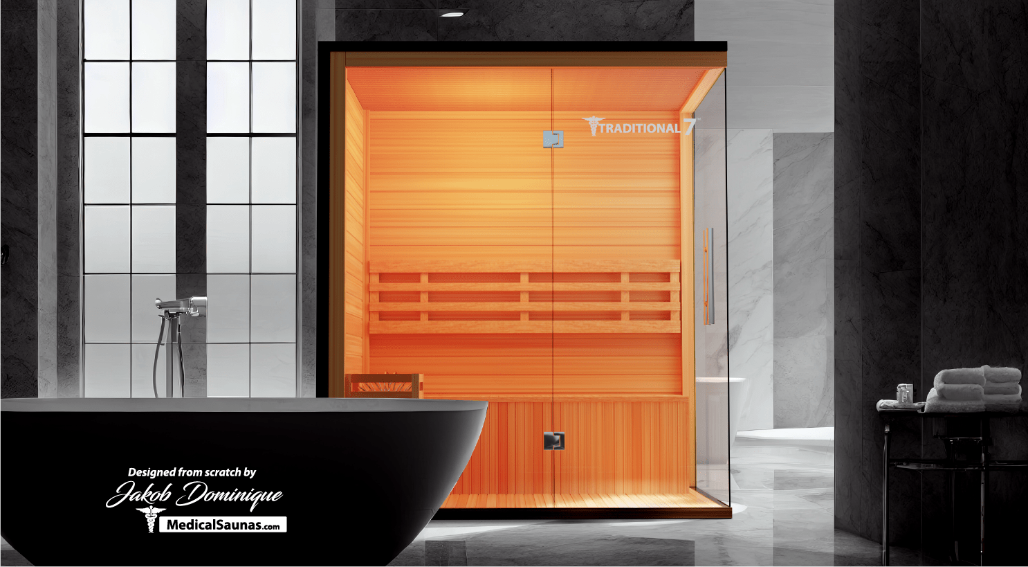 Medical 7 Traditional Sauna - Pro Plunge