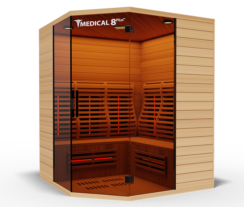 Medical 8 Plus V2 Ultra Full-Spectrum Sauna - Pro Plunge