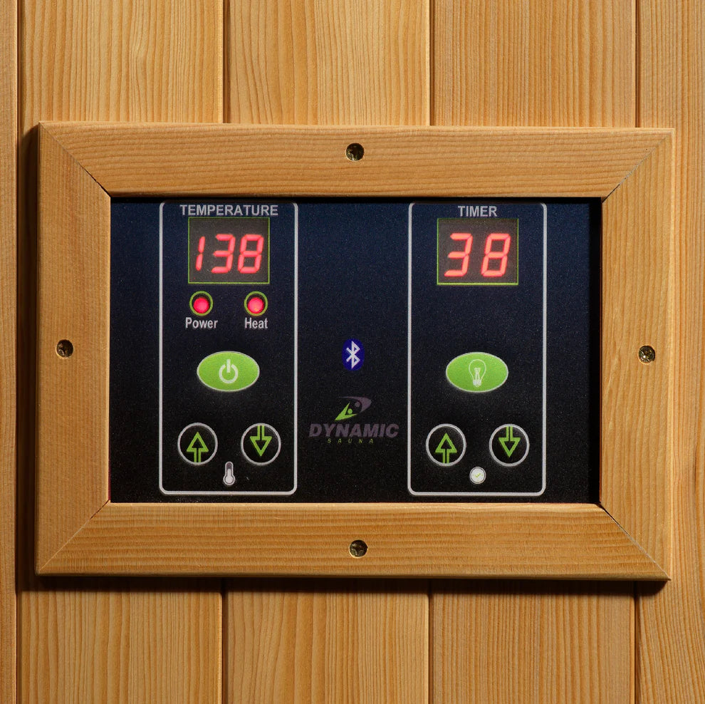 Dynamic Gracia 1-2-Person Full Spectrum Near Zero EMF (Under 3MG) FAR Infrared Sauna - Pro Plunge