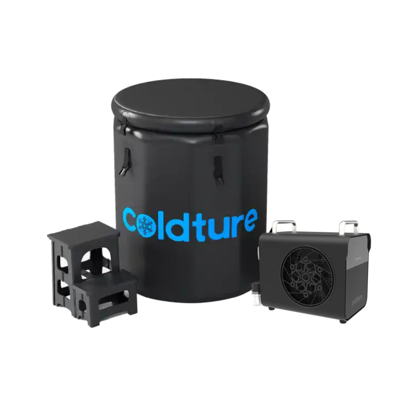 Coldture The Barrel Cold Plunge Tub Bundle